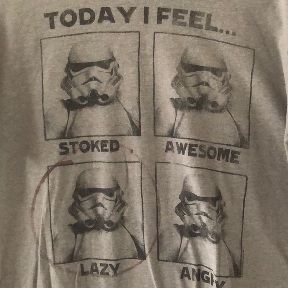 STAR WARS Stormtrooper emotions tee - Picture 2 of 3